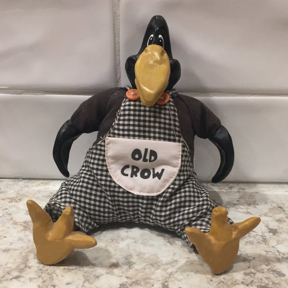 "Old Crow" Shelf Sitter Ornament - Picture 1 of 4